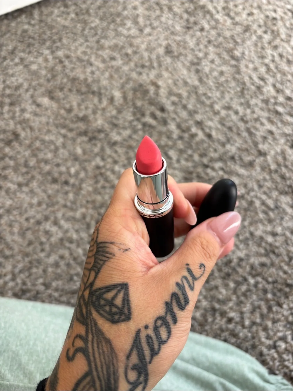 MAC Cosmetics Coral Pink Cream Lipstick